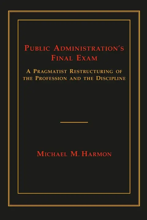 Cover of Public Administration's Final Exam