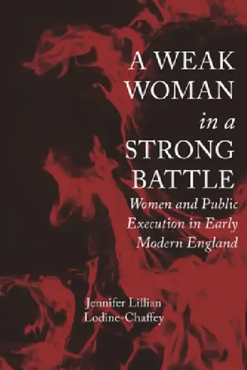 Cover of A Weak Woman in a Strong Battle