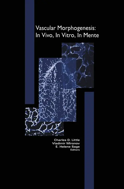 Cover of Vascular Morphogenesis