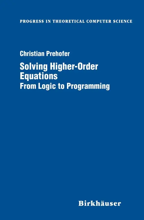 Cover of Solving Higher-Order Equations