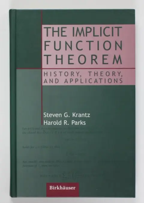 Cover of The Implicit Function Theorem