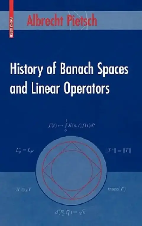 Cover of History of Banach Spaces and Linear Operators