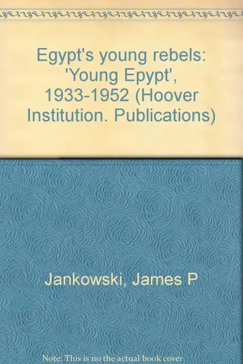 Cover of Egypt's young rebels