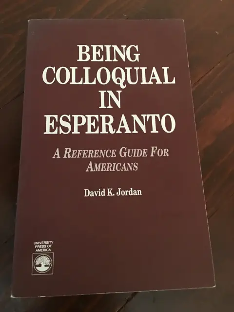 Cover of Being Colloquial in Esperanto Pb