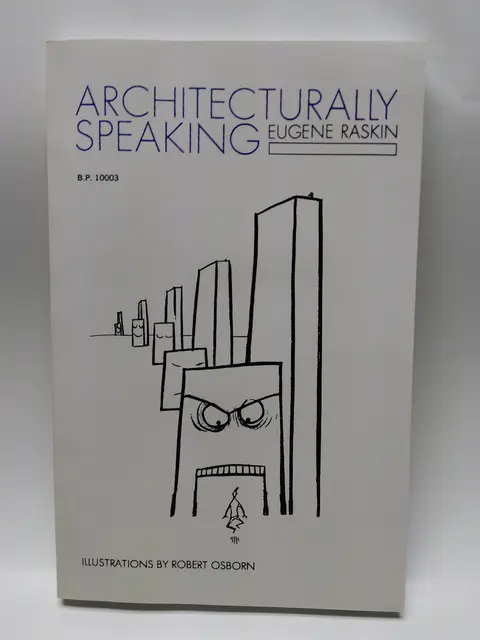 Cover of Architecturally Speaking
