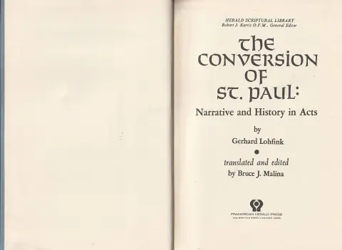 Cover of The conversion of St. Paul