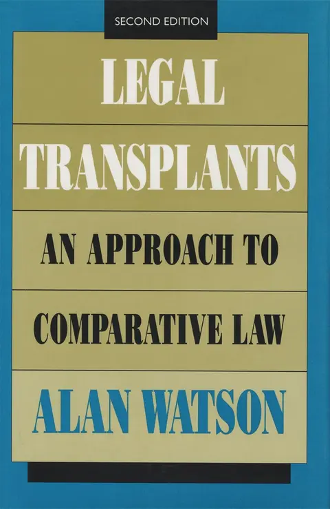 Cover of Legal Transplants