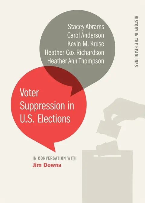Cover of Voter Suppression in U.S. Elections