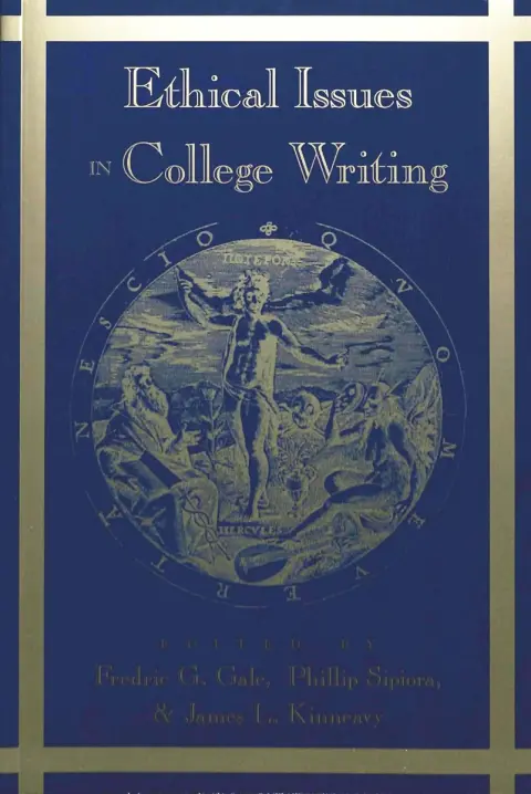 Cover of Ethical Issues in College Writing