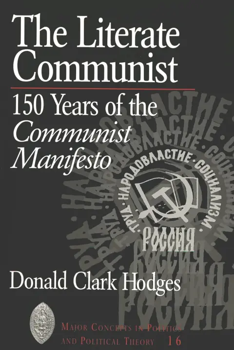 Cover of The Literate Communist