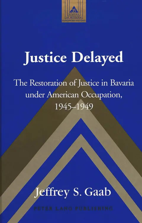 Cover of Justice Delayed