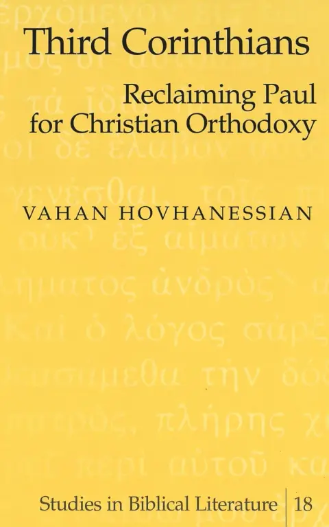 Cover of Third Corinthians