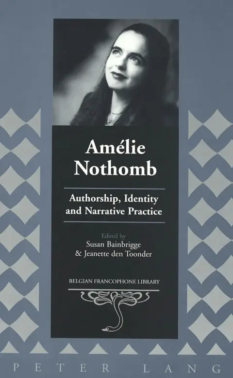 Cover of Amelie Nothomb