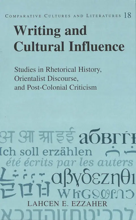 Cover of Writing and Cultural Influence