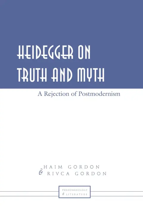 Cover of Heidegger on Truth and Myth