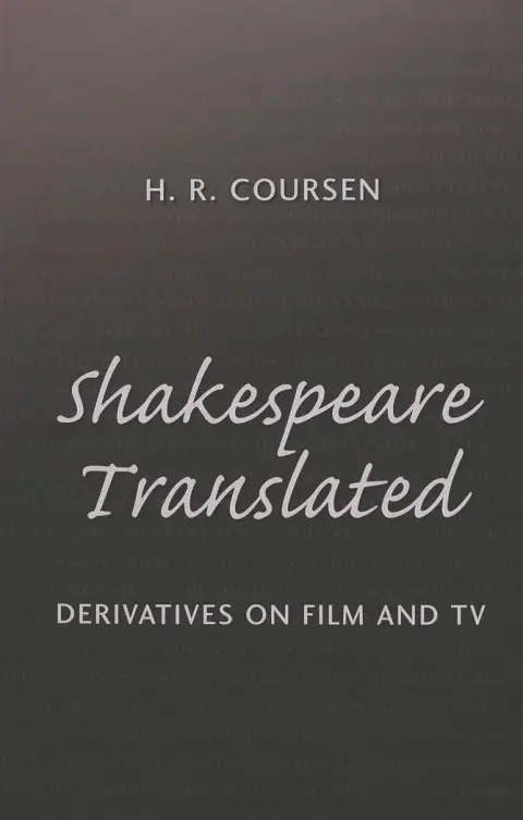 Cover of Shakespeare Translated