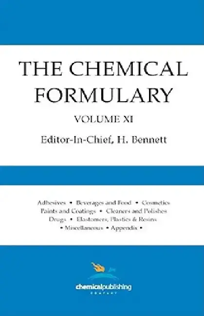 Cover of The Chemical Formulary, Volume 11
