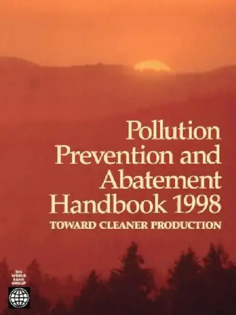Cover of Pollution Prevention and Abatement Handbook 1998
