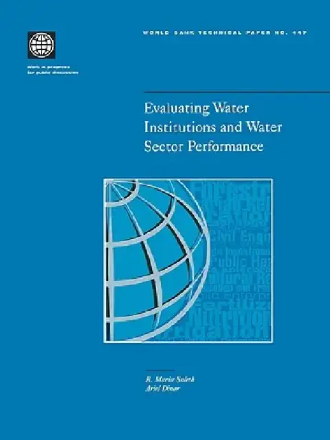 Cover of Evaluating Water Institutions and Water Sector Performance