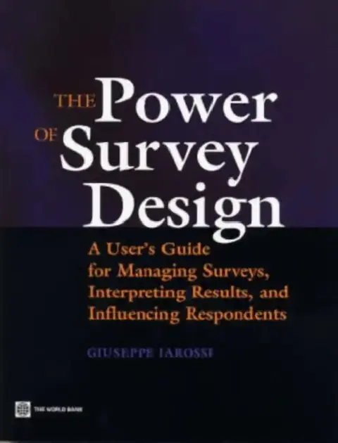 Cover of The Power of Survey Design