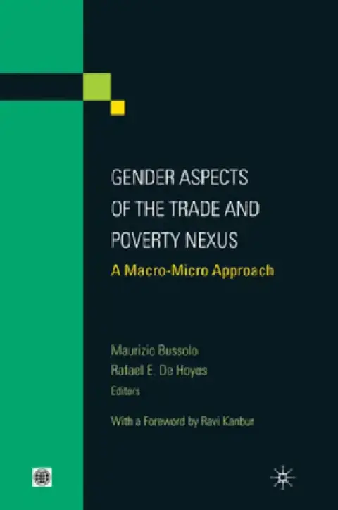 Cover of Gender Aspects of the Trade and Poverty Nexus