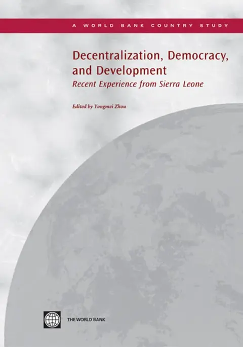 Cover of Decentralization, Democracy, and Development