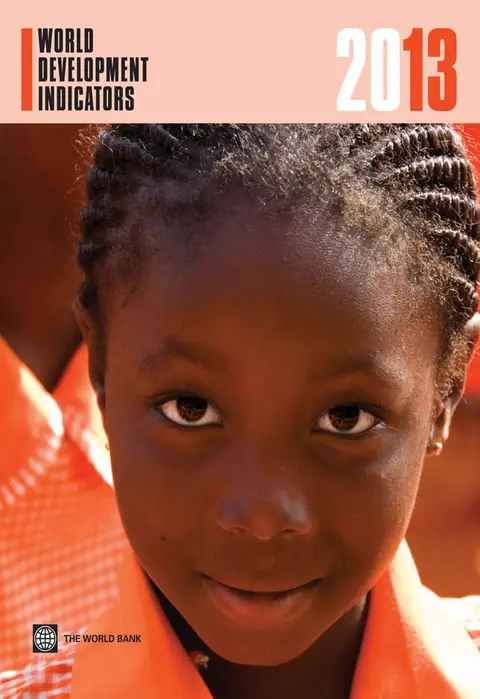 Cover of World Development Indicators 2013