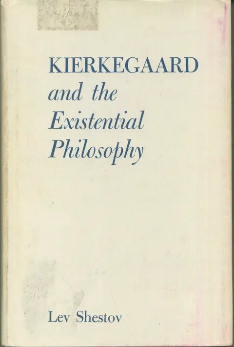Cover of Kierkegaard and the existential philosophy