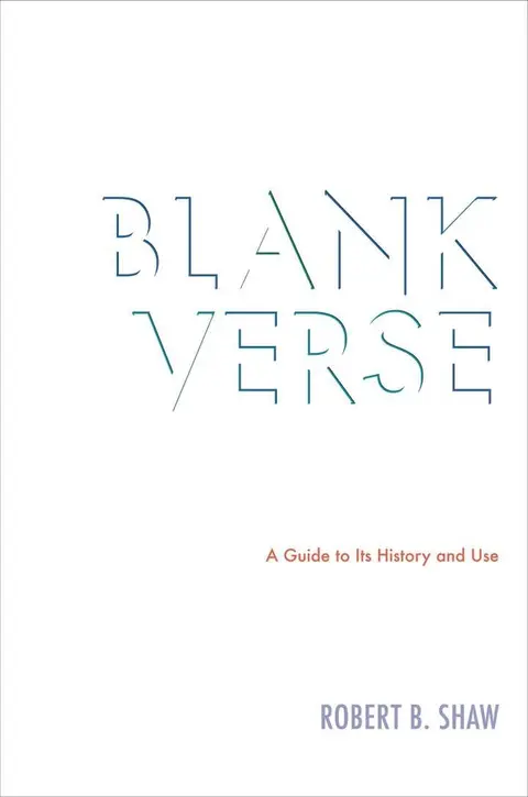 Cover of Blank Verse