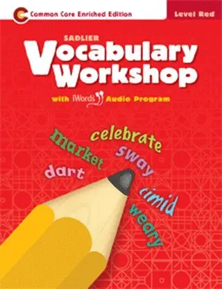 Cover of Vocabulary Workshop Level Red