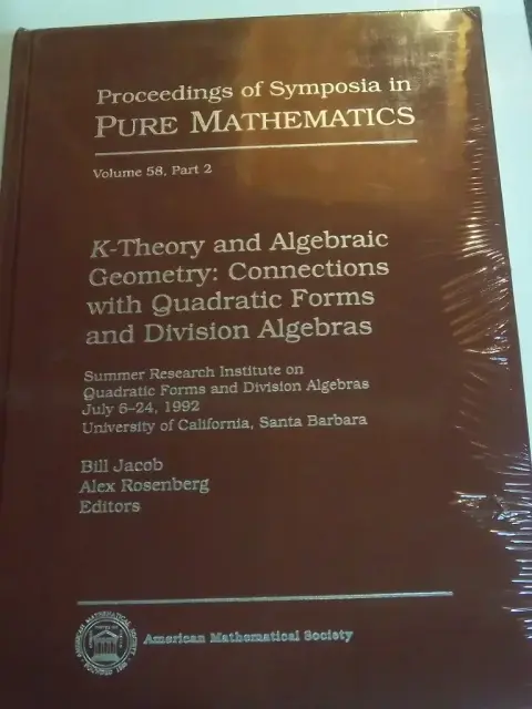 Cover of $K$-Theory and Algebraic Geometry