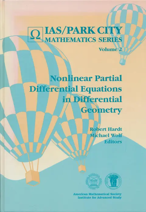 Cover of Nonlinear Partial Differential Equations in Differential Geometry