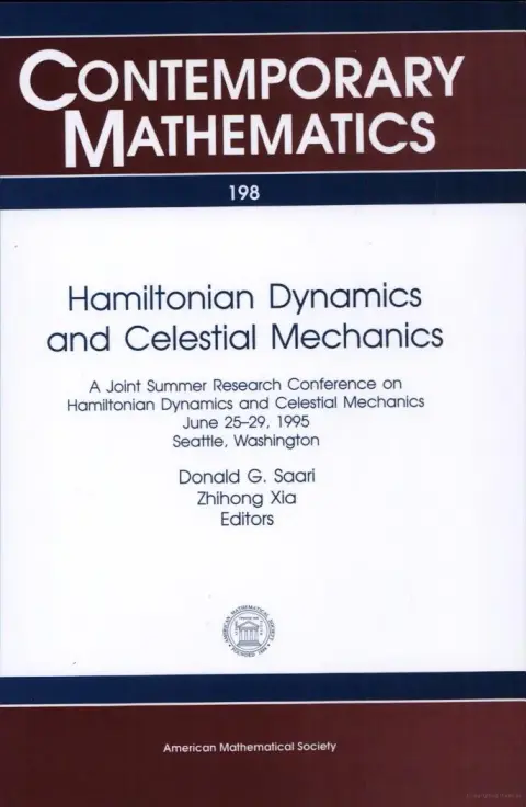 Cover of Hamiltonian Dynamics and Celestial Mechanics