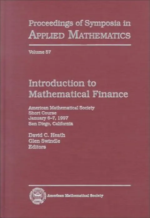 Cover of Introduction to Mathematical Finance