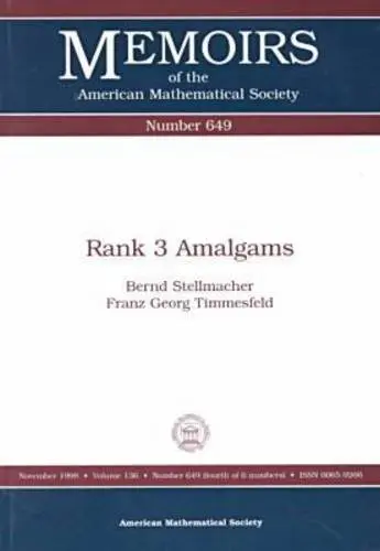 Cover of Rank 3 Amalgams