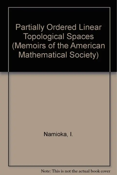 Cover of Partially Ordered Linear Topological Spaces