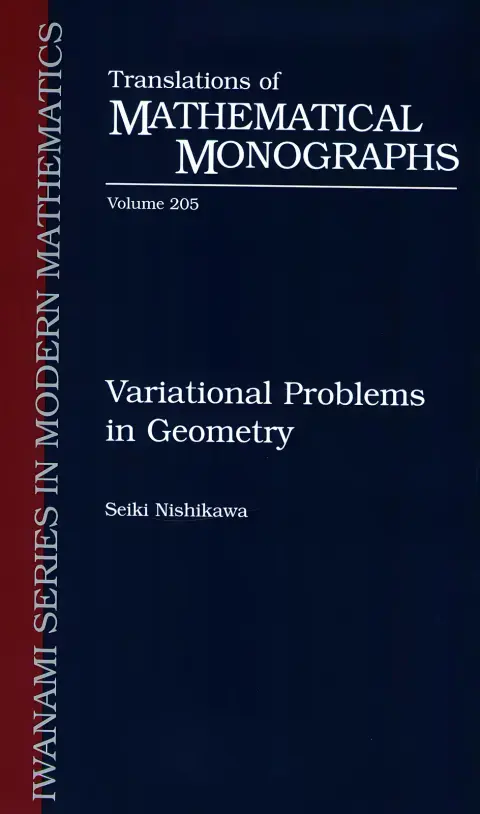 Cover of Variational Problems in Geometry