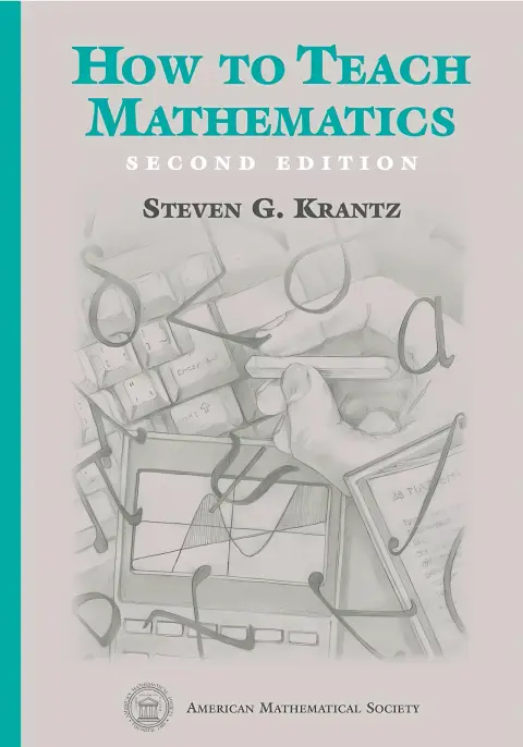 Cover of How to Teach Mathematics