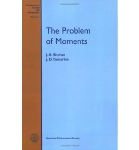 Cover of The Problem of Moments