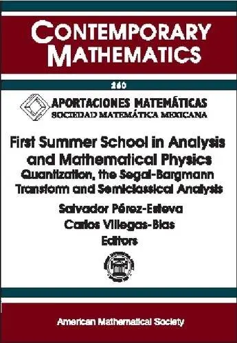 Cover of First Summer School in Analysis and Mathematical Physics