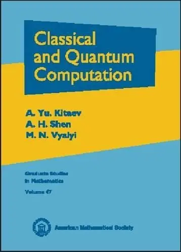 Cover of Classical and Quantum Computation
