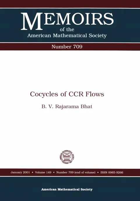 Cover of Cocycles of CCR Flows