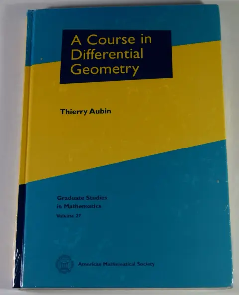 Cover of A Course in Differential Geometry