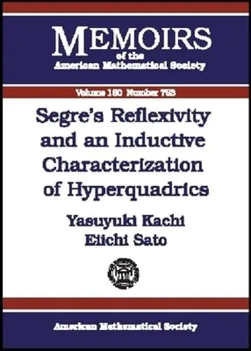 Cover of Segre's Reflexivity and an Inductive Characterization of Hyperquadrics