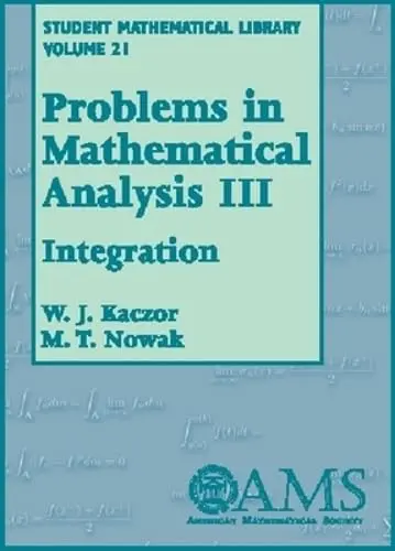 Cover of Problems in Mathematical Analysis III