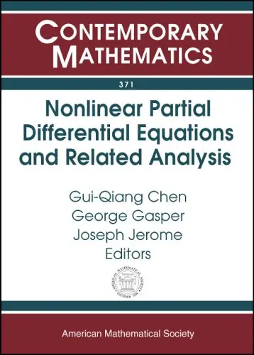Cover of Nonlinear Partial Differential Equations and Related Analysis