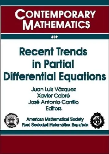 Cover of Recent Trends in Partial Differential Equations
