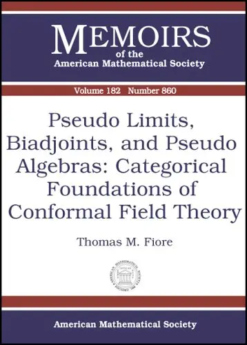 Cover of Pseudo Limits, Biadjoints, and Pseudo Algebras
