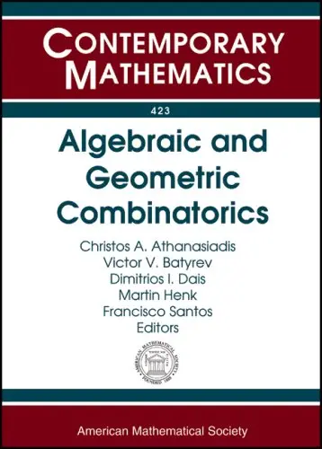 Cover of Algebraic and Geometric Combinatorics