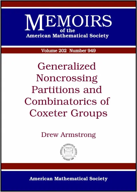 Cover of Generalized Noncrossing Partitions and Combinatorics of Coxeter Groups